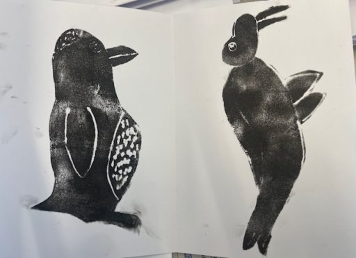 STAMPA A RILIEVO SU GOMMA CRÈPLA