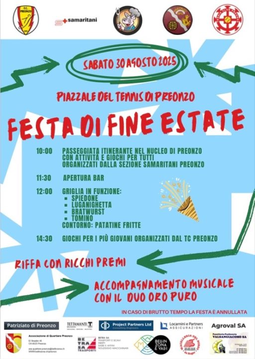 FESTA DI FINE ESTATE